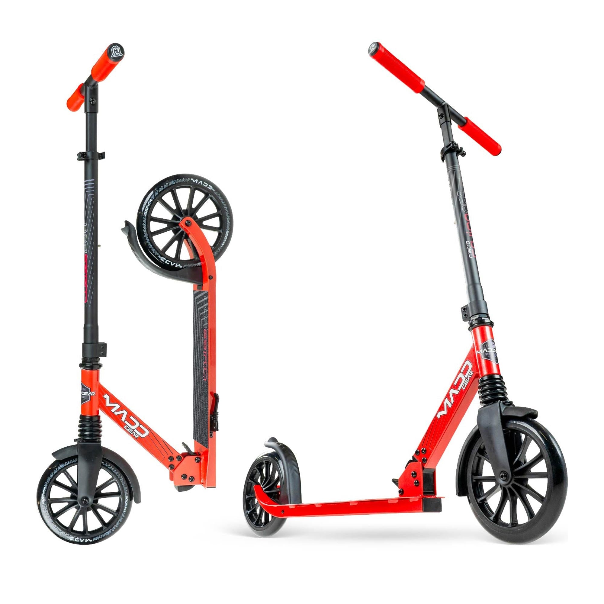 madd gear rollen Metro Cruise 250 Kinder Kick Scooter Roller Color:Black+Orange E-Bike Diamant 365 für backorder
