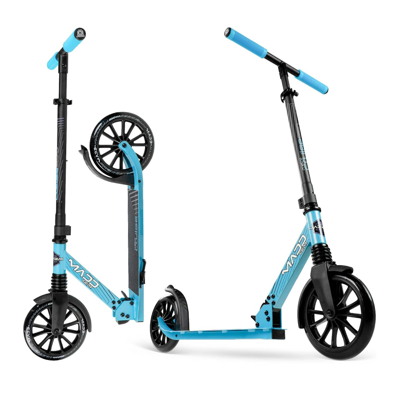 Madd Gear Metro Cruise 250 Kinder Kick Scooter Roller - 200 mm Rollen
